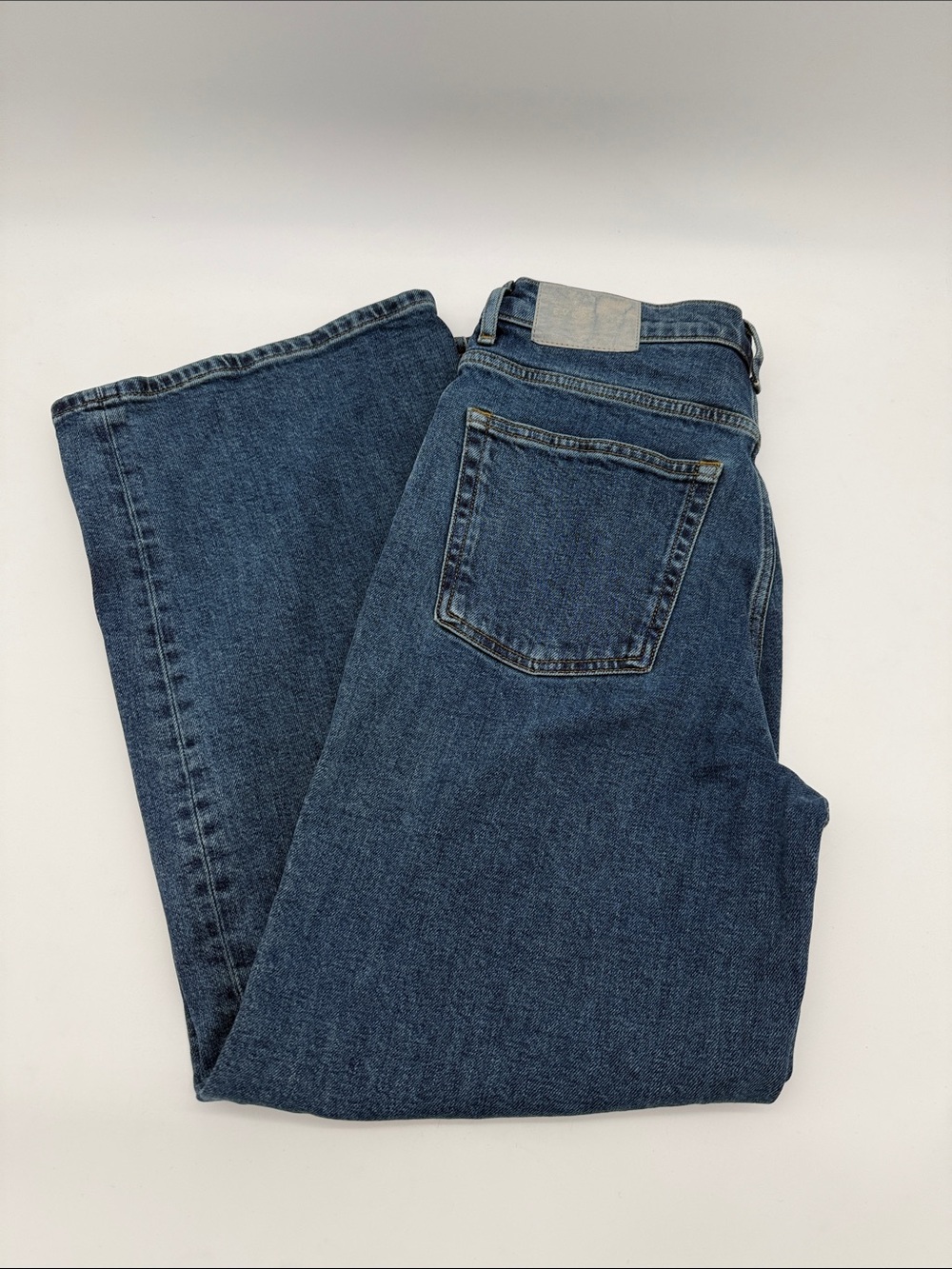 NWT Everlane The Way-High Sailor Jean Wide Leg 28 Short 27.5"